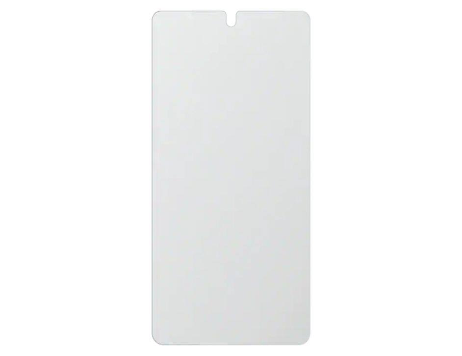 Front. BodyGuardz - BodyGuardz Pure 2 Antimicrobial Tempered Glass Screen Protector for Samsung Galaxy S21 FE 5G - Clear.