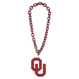 WinCraft - Oklahoma Sooners Big Chain Logo Necklace - Multicolor