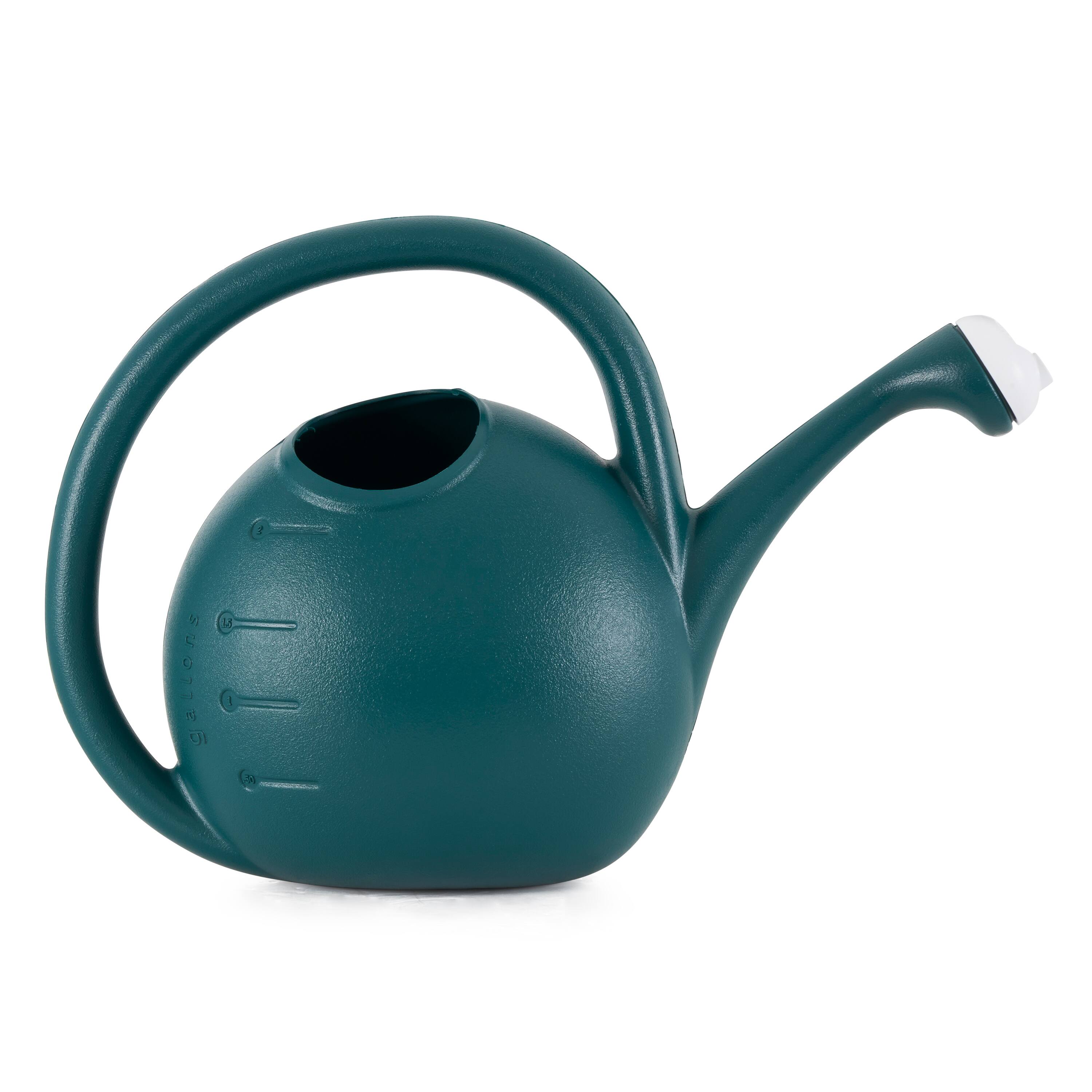 Alt View 3. The HC Companies - HC Companies 2 Gallon Premium Large Mouth Garden Plant Watering Can, Evergreen.