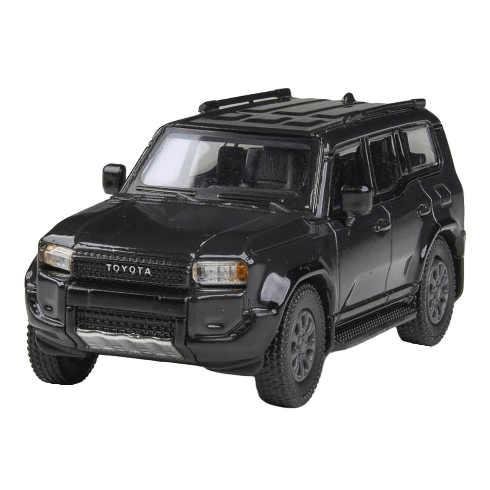 Alt View 3. Paragon - 2025 Toyota Land Cruiser 250 "Underground" Black 1/64 Diecast Model Car by Paragon Models.