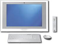 Best Buy Sony Vaio All In One Tv Pc Desktop With Intel Core 2 Duo Processor T5450 Silver Vgc Lt25e