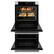 Angle. ZLINE - ZLINE 30 in. True Convection Double Wall Oven w/ Air Fry in Satin Stainless Steel - Satin Stainless Steel.