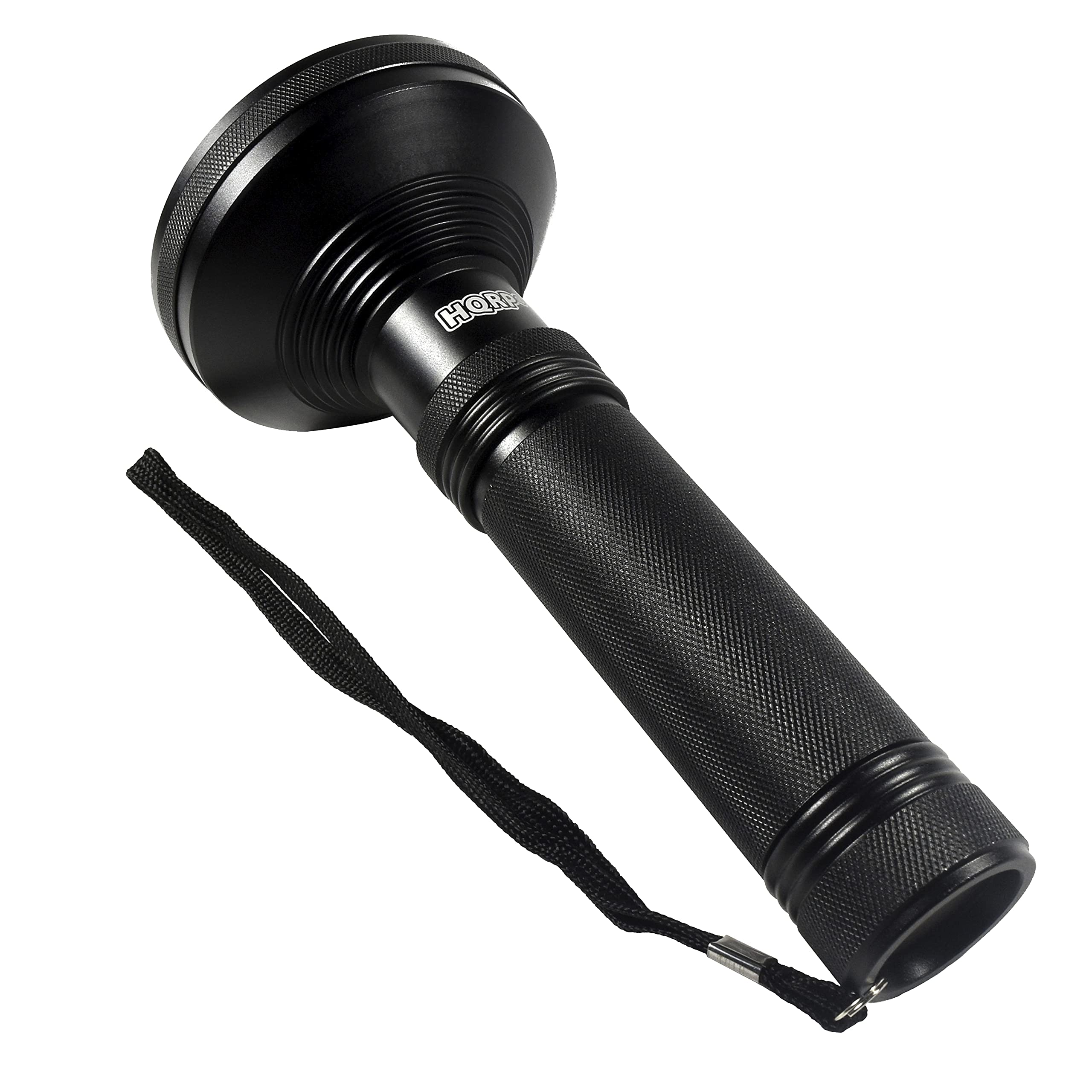 Back. HQRP - 128 LED 395 nm UV Blacklight Flashlight - Urine Detection, Hotel Inspection, Scorpion Hunting.