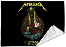 PopMarket - Metallica - Rocksax - Metallica - If Darkness Had a Son - Sherpa Fleece Blanket (60 in x 80 in) - Multicolor