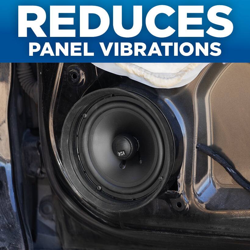 REDUCES PANEL VIBRATIONS