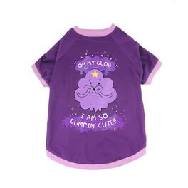 Crowded Coop - Adventure Time Lumpy Space Princess OMGlob Dog Costume T-Shirt: Small - Purple