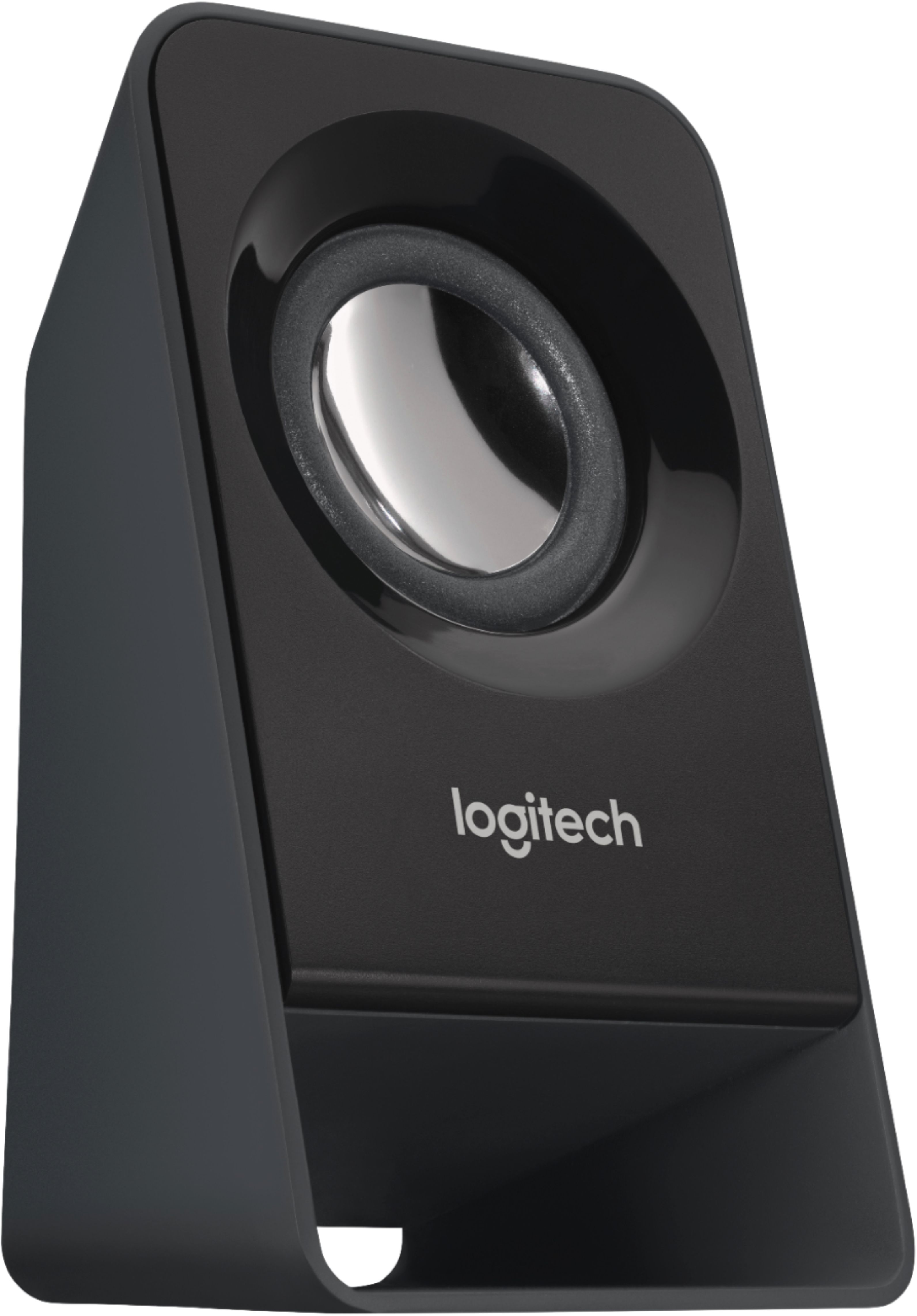 Angle View: Logitech - z213 2.0 Multimedia Speaker System (3-Piece)