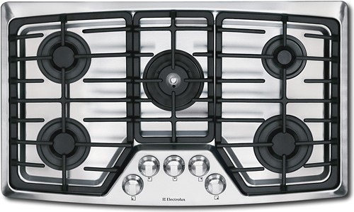 Best Buy Electrolux 36 Built In Gas Cooktop Stainless Steel