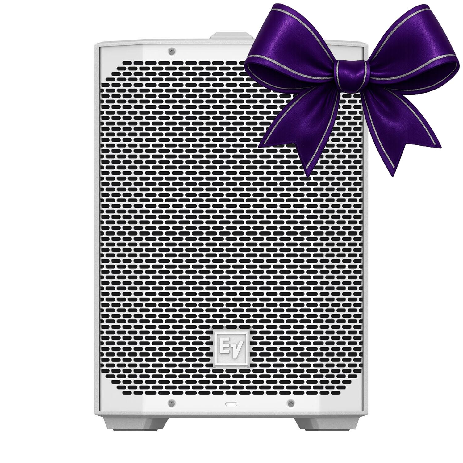 Electro-Voice - EVERSE 8 2 Way White Battery Powered Loudspeaker with Bluetooth