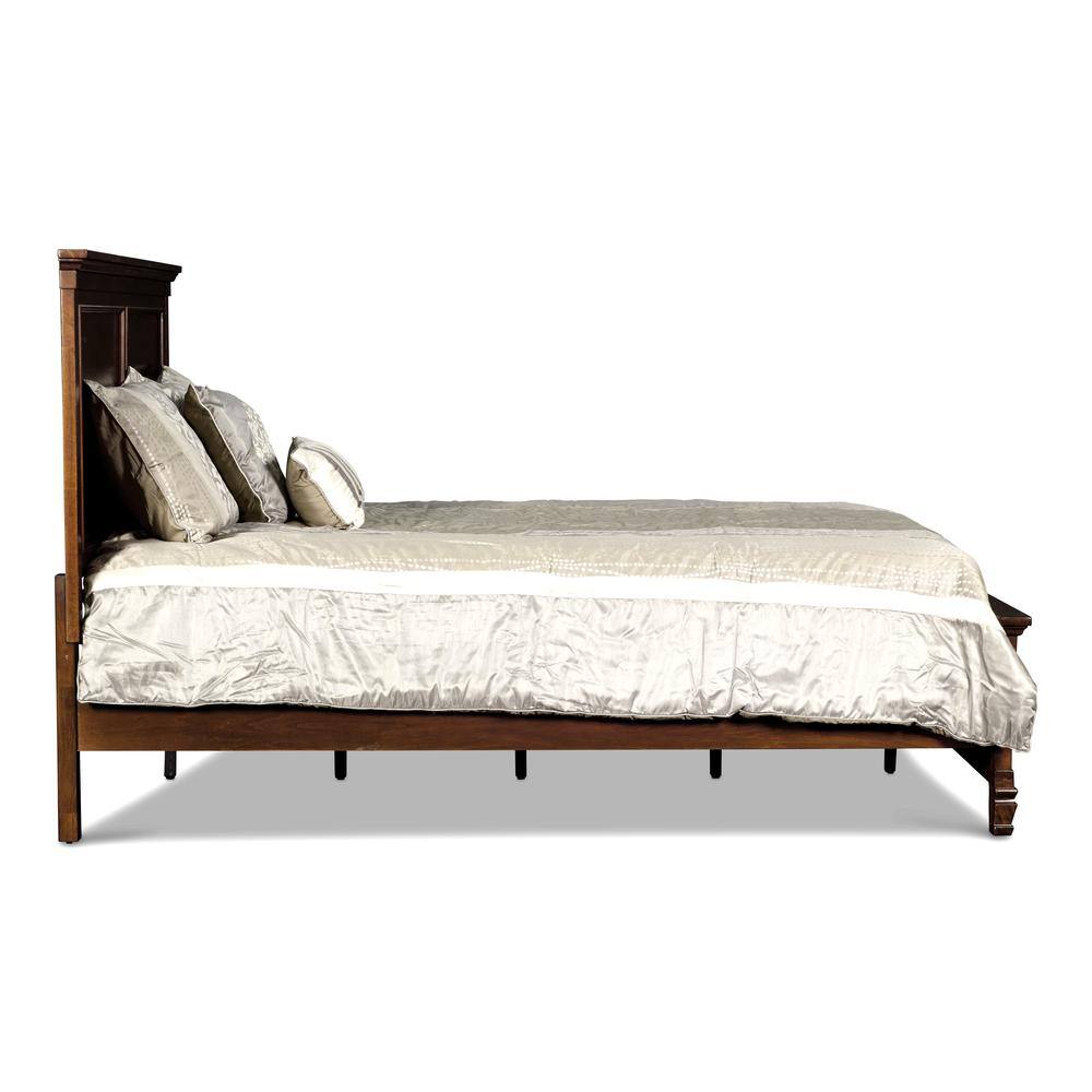 Alt View 1. New Classic Furniture - Furniture Tamarack Contemporary Solid Wood 4/6 Full Bed in Cherry - Cherry.