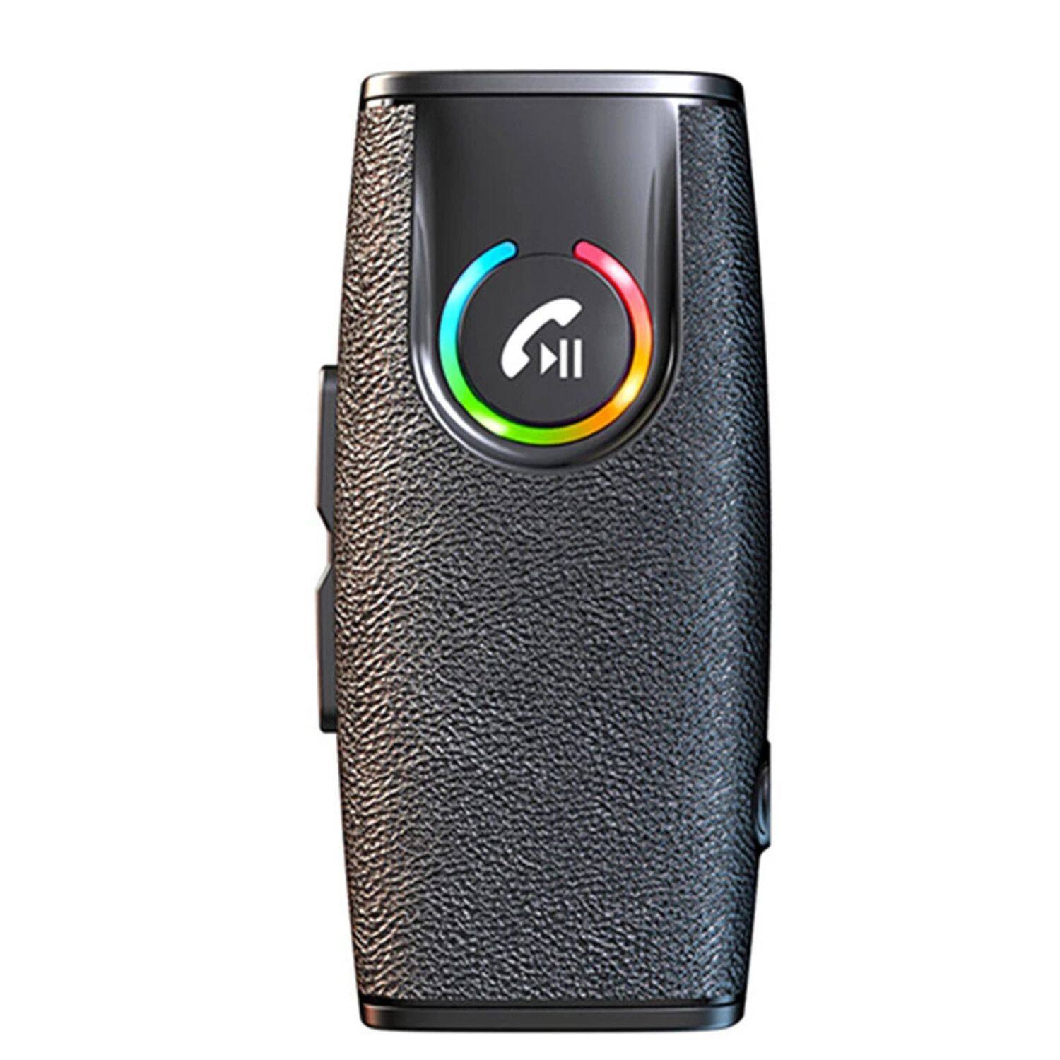 Front. Stock Preferred - Bluetooth 5.3 Music Wireless Receiver – 3.5mm AUX Home & Car Audio Adapter with Hands-Free Calling.