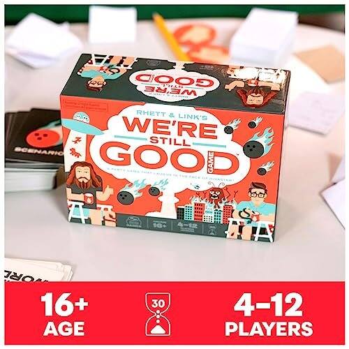 GOOD STILL WE'RE RHETT & LINK'S WE'RE STILL GOOD GAME D FACE ORL 16+ AGE 30 4-12 PLAYERS