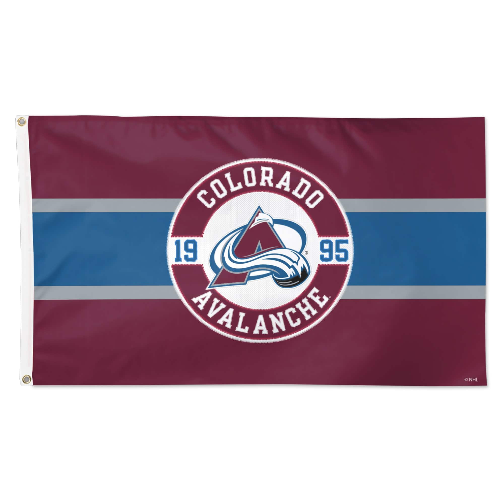WinCraft - Colorado Avalanche 3' x 5' Applique Flag - Multicolor