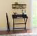 Alt View 24. Linon Home Décor - Fauna Folding Desk - Antique Walnut.
