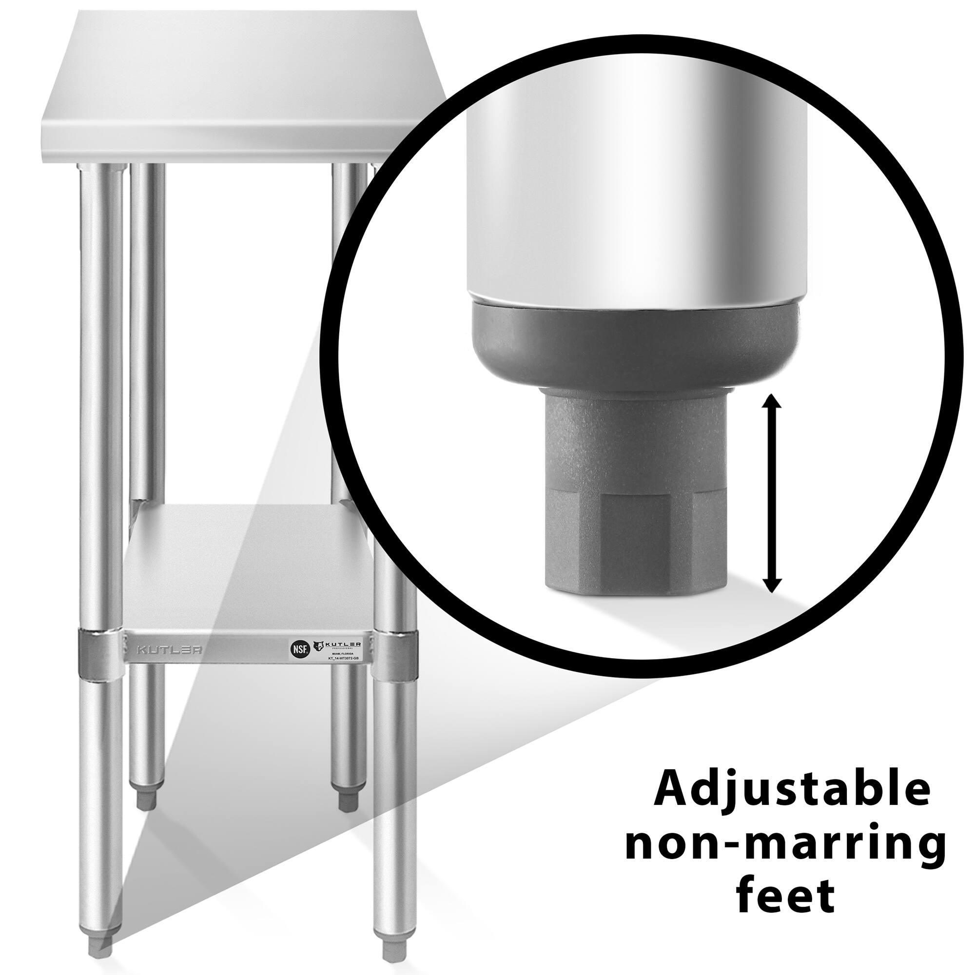 KUTLER N51 EIN.S: F | - C Adjustable non-marring feet