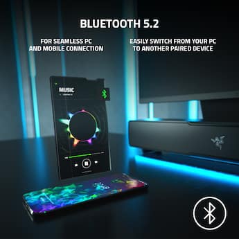 Razer Leviathan V2 3 Channel (2.1) Bluetooth Gaming Speakers with Razer Leviathan V2 3 Channel (2.1) Bluetooth Gaming Speakers with