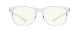 GUNNAR - Computer Glasses - Rush Kids Large, Clear Lens - Blue Light Blocking, Relieve Dry Eye, Anti Glare - Crystal