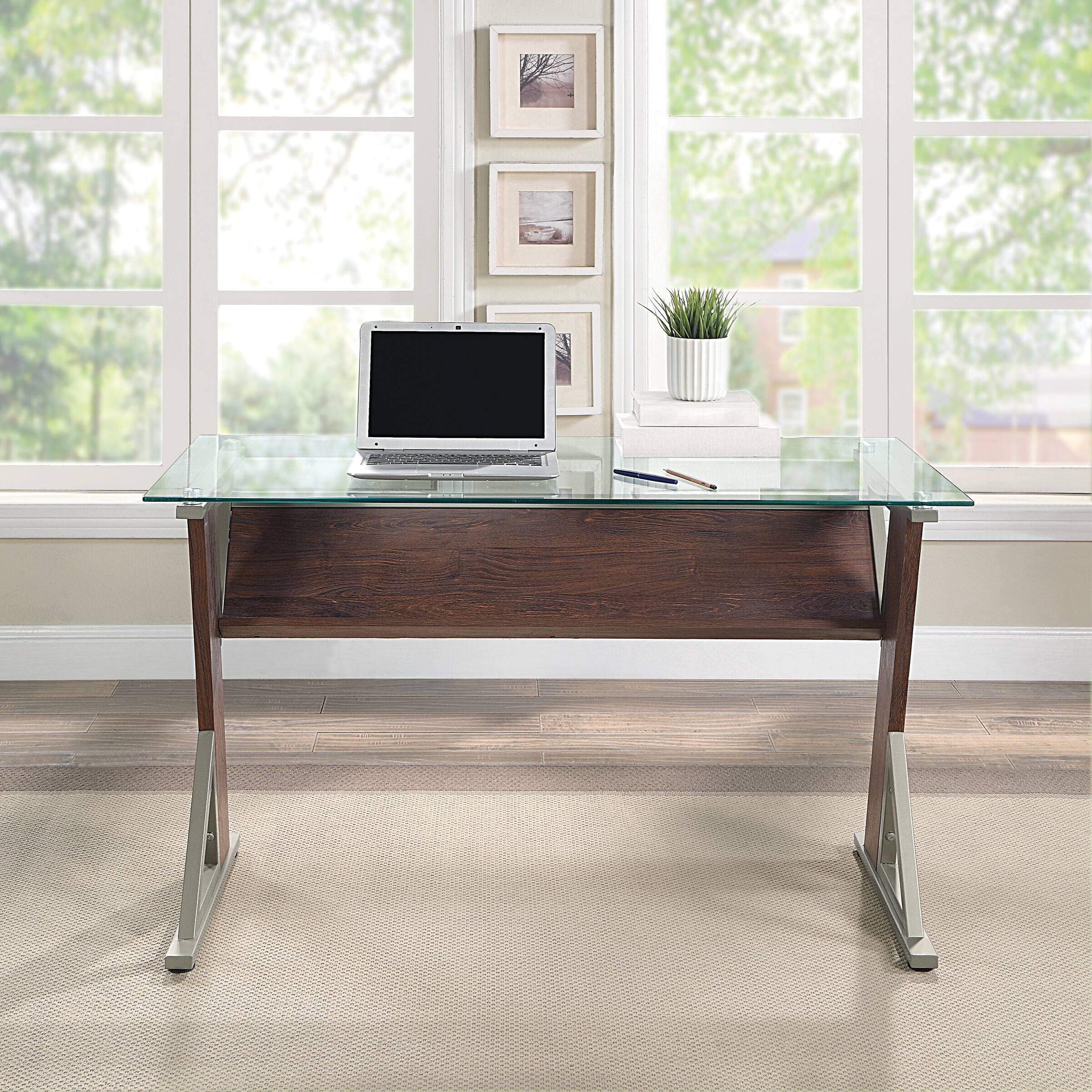 Alt View 14. OSP Home Furnishings - Zenos Desk - Cherry.