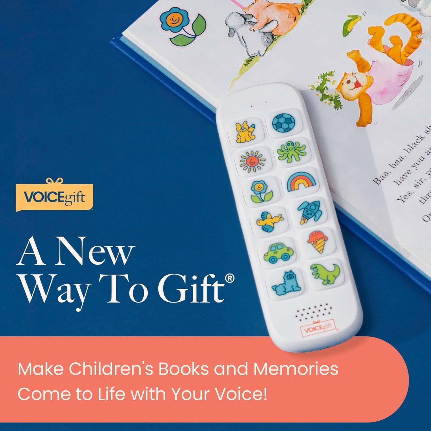 VOICEgift  
A New Way To Gift®  

Make Children's Books and Memories Come to Life with Your Voice!