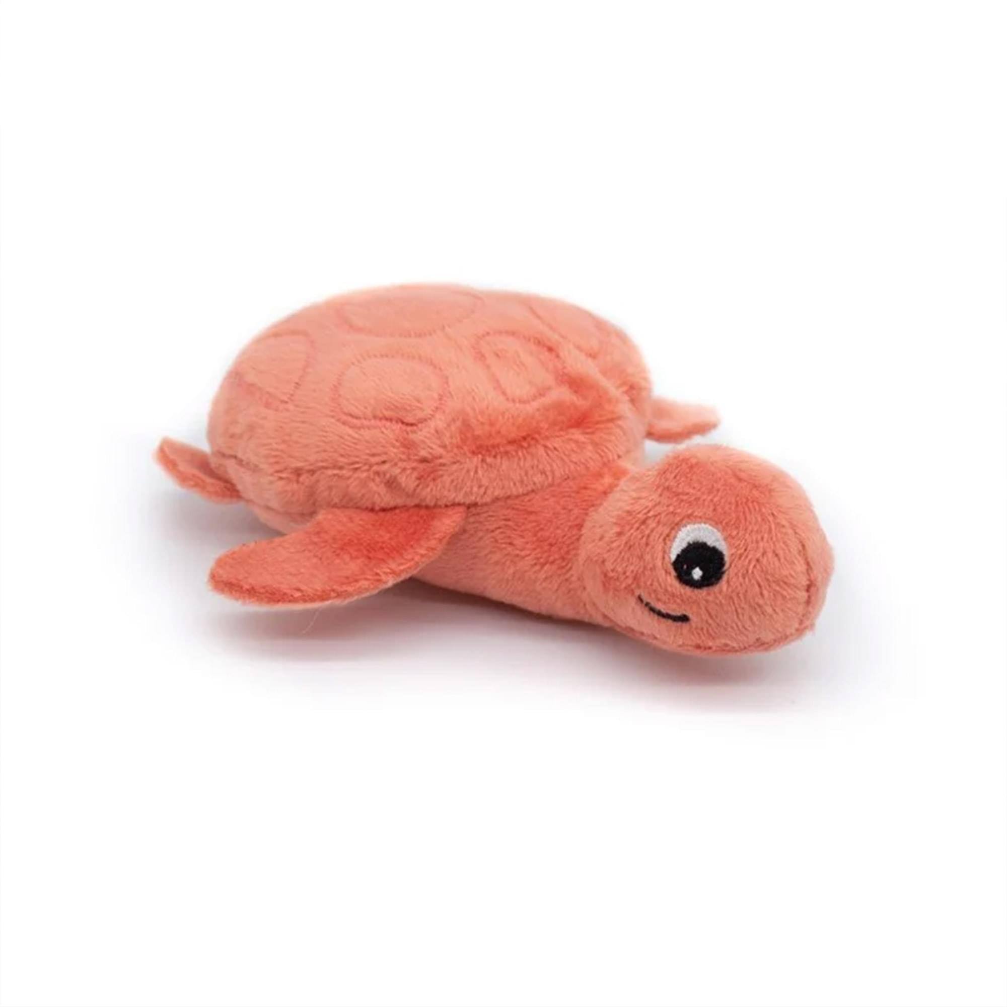 Alt View 4. TriAction Toys - Les Deglingos Plush Animal | Terracota Turtle Mom with Baby - Multi-Color.