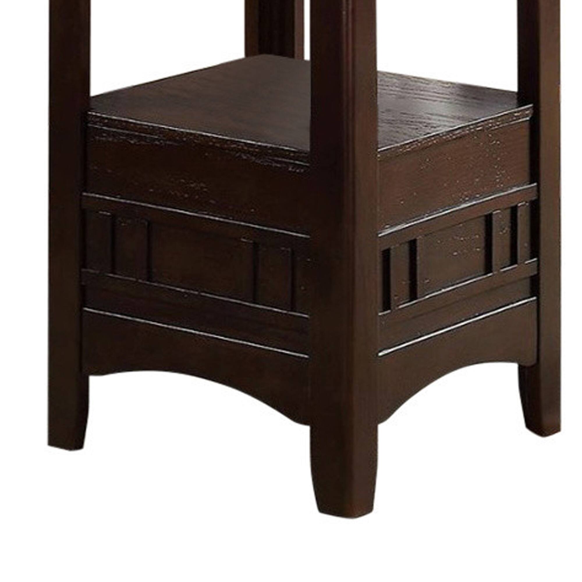 Back. Manhattan Lane - Wooden Counter Height Table - Brown.