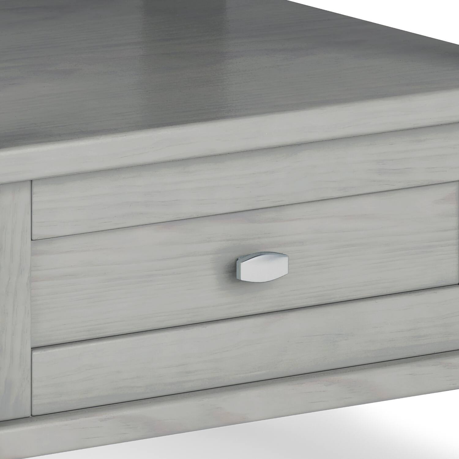 Alt View 13. Simpli Home - Warm Shaker End Table - Fog Grey.