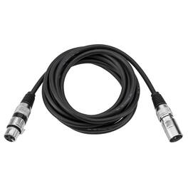 H&A - HA Value Series XLR M to F Professional Microphone Cable - 10'