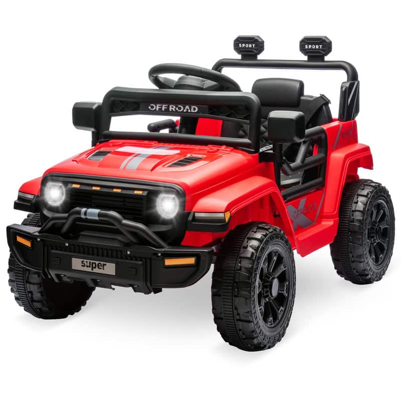 Acekool - Ride On Truck for Kids, 12V Battery Powered Toy Car with Remote Control