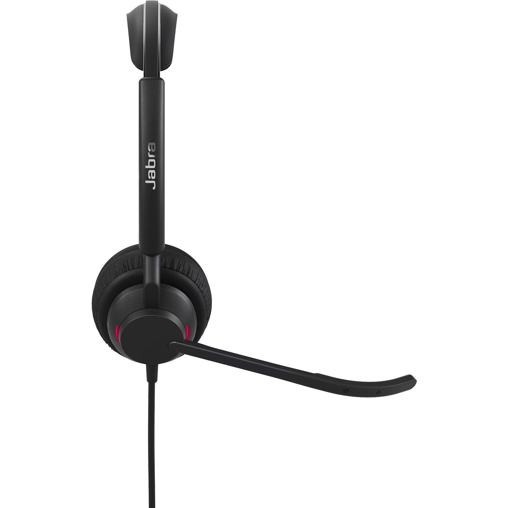 Alt View 4. Jabra - Jabra Engage 50 II Headset - Stereo - USB Type C - Wired - 50 Hz to 20 kHz - Over-the-ear - Binaural - Ear-cup - 5.25 ft - Black.