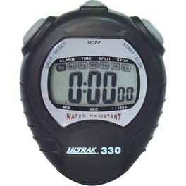 Ultrak - 330 Jumbo Display Sport Stopwatch - Black