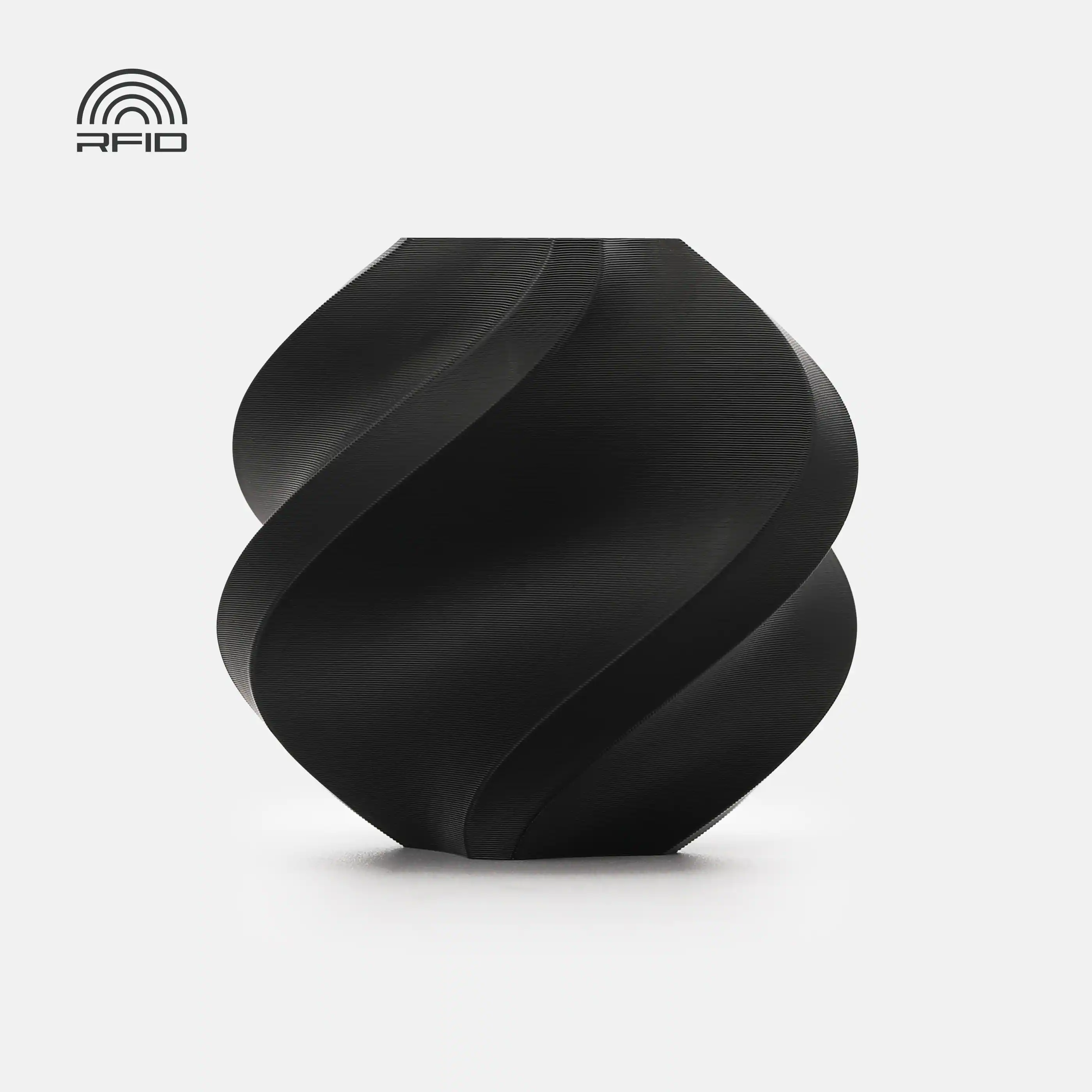 Front. Bambu Lab - Bambu Lab PLA Tough+-Black.