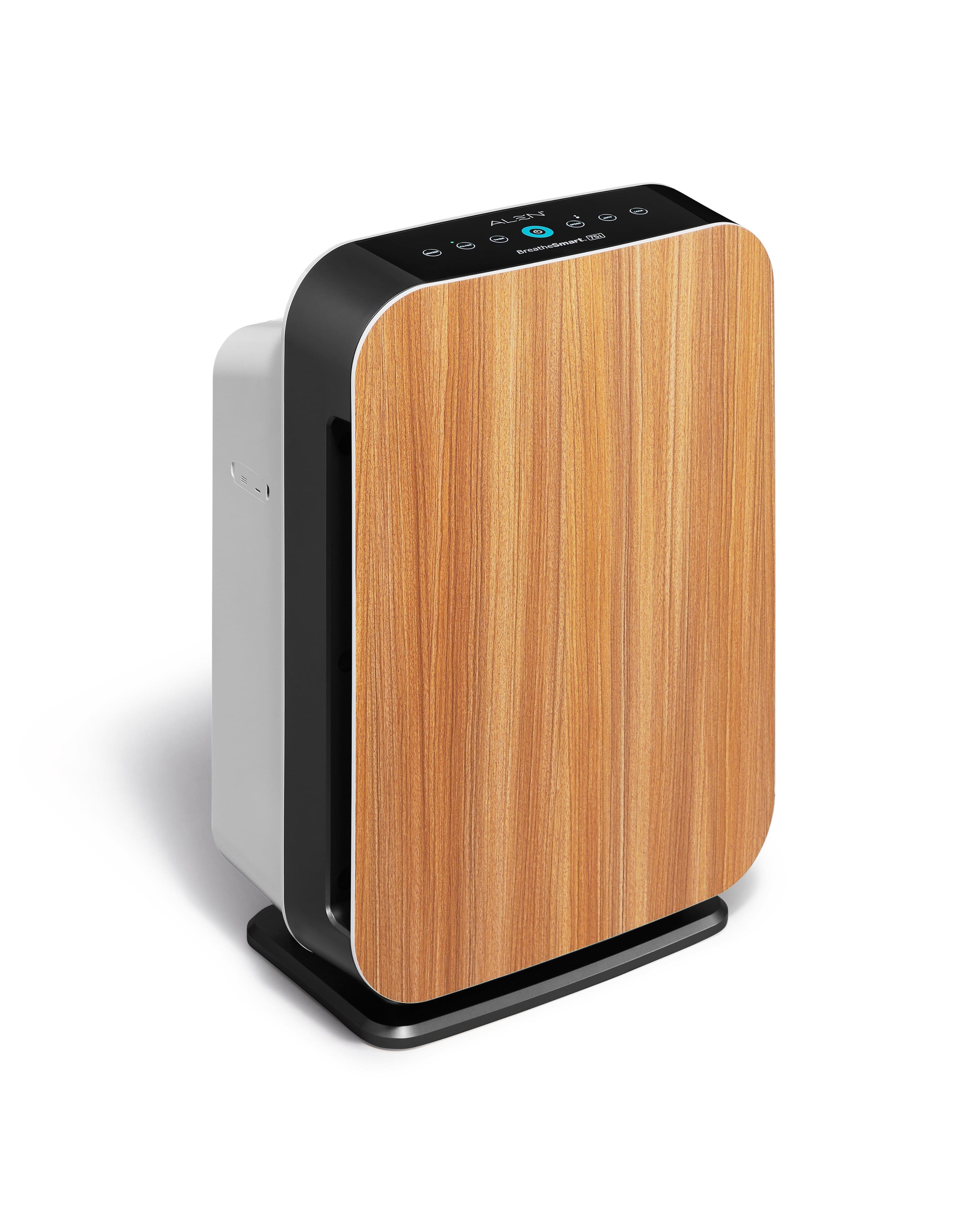 Alt View 14. Alen - BreatheSmart 75i 1300 SqFt Air Purifier with Pure HEPA Filter for Allergens, Dust & Mold - Oak.