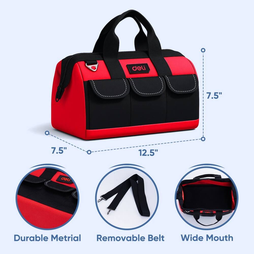 deli 7.5" 7.5" 12.5" deli Durable Material Removable Belt Wide Mouth