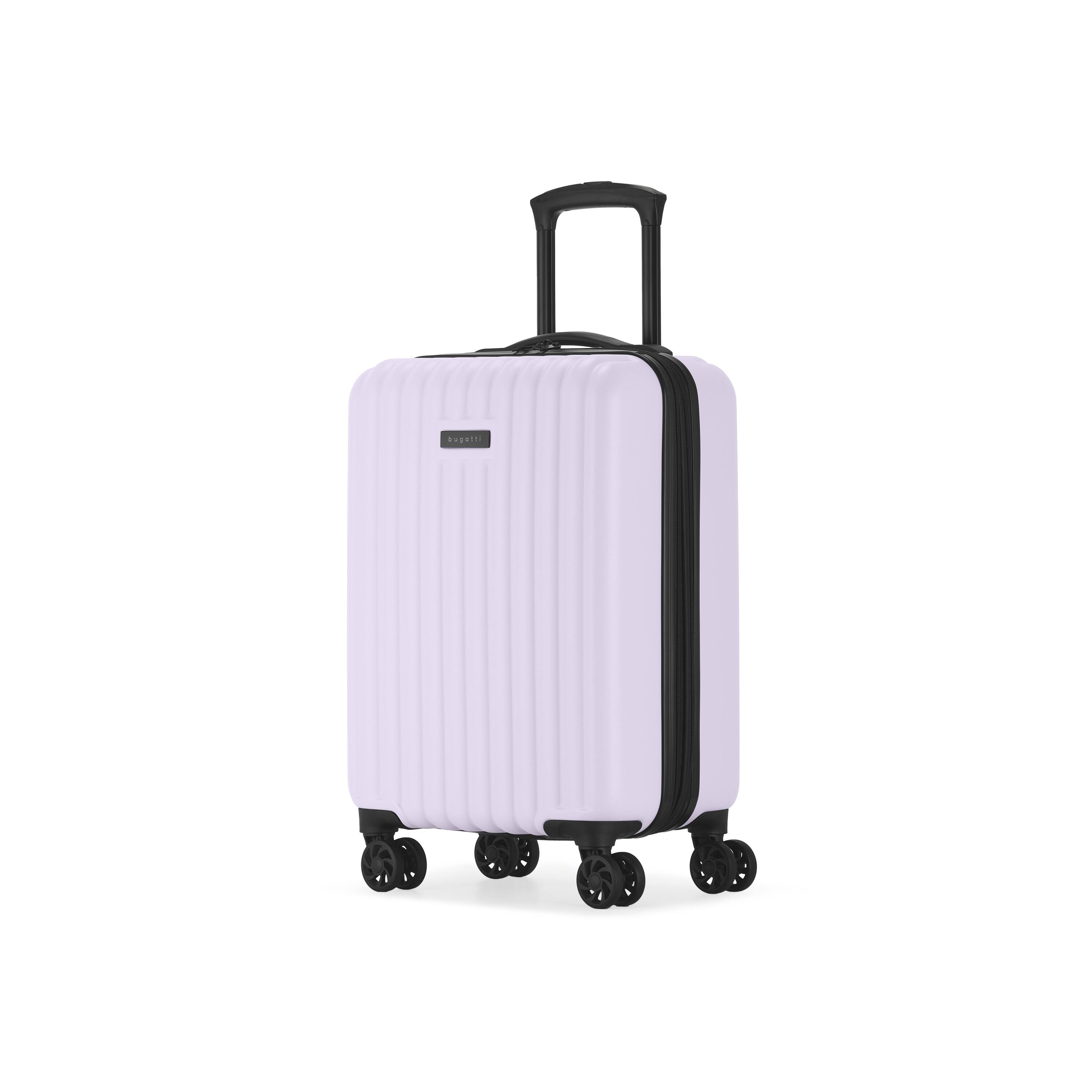 Angle. Bugatti - Bugatti Tokyo 2 Piece Hardside Set Luggage - LAVENDER.