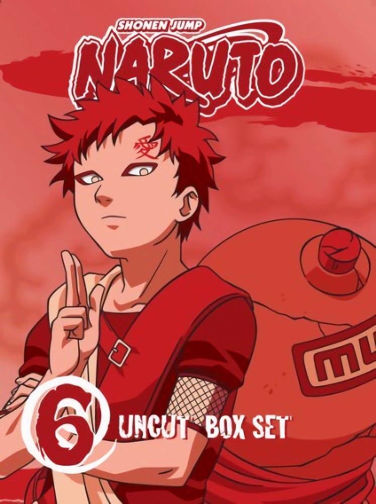 Front. Naruto Uncut Box Set 6 (DVD Uncut) [DVD].