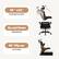 90° -135° Rocking Function
Up and Down Adjustment
90° Flip-up Armrests