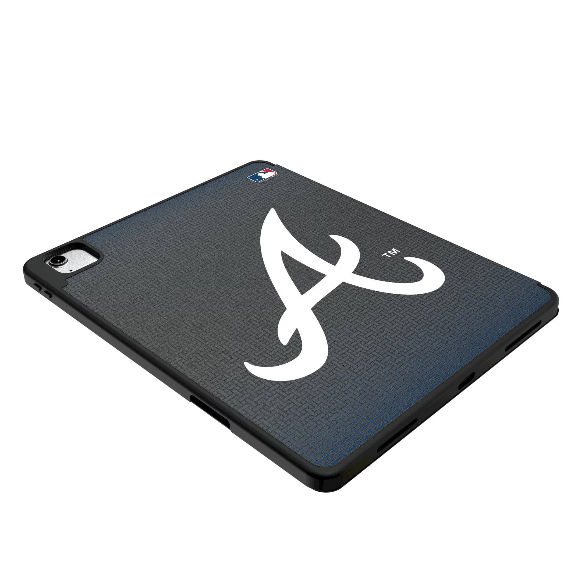 Alt View 2. Keyscaper - Atlanta Braves iPad Case - 13in Air M2/M3 - Black.
