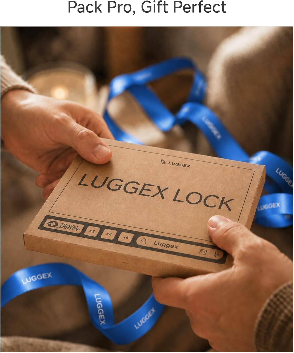 Pack Pro, Gift Perfect  
LUGGEX LOCK  
LUGGEX SENTRY TRAVEL x2 x4 x6