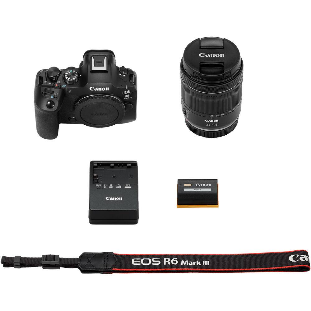 Canon  
EOS R6  
24 35 50 14 Canon 24-105  
CHARGE  
0  
10 **  
100%  
Canon U-EAP  
Canon  
EOS R6 Mark III