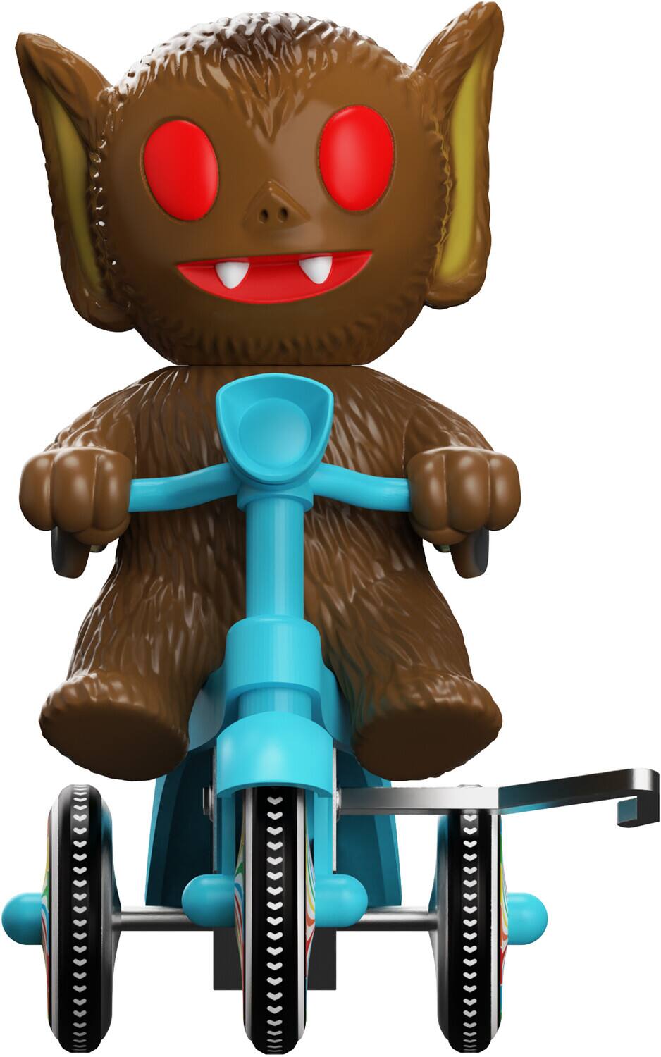 Alt View 4. Super7 - Super7 - Super Cycles - Bat Boy (Brown with Blue Trike)   - Collectibles - Multicolor.