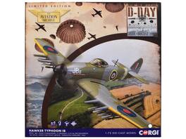 Corgi - Hawker Typhoon IB Fighter-Bomber JB II No. 198 Squadron 146 Wing RAF 1944 Aviation Archive Series 1/72 - Multi