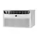Back. Frigidaire - Frigidaire 230V 14,000 BTU 700 Sq. Ft. In Wall Air Conditioner with 10,600 BTU Supplemental Heat - White.