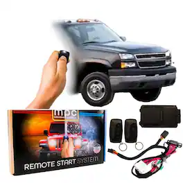 MPC - Firstech Remote Start Kit for Chevrolet Silverado 1500/2500/3500 (2003-2006) - Semi Plug-and-Play - Black