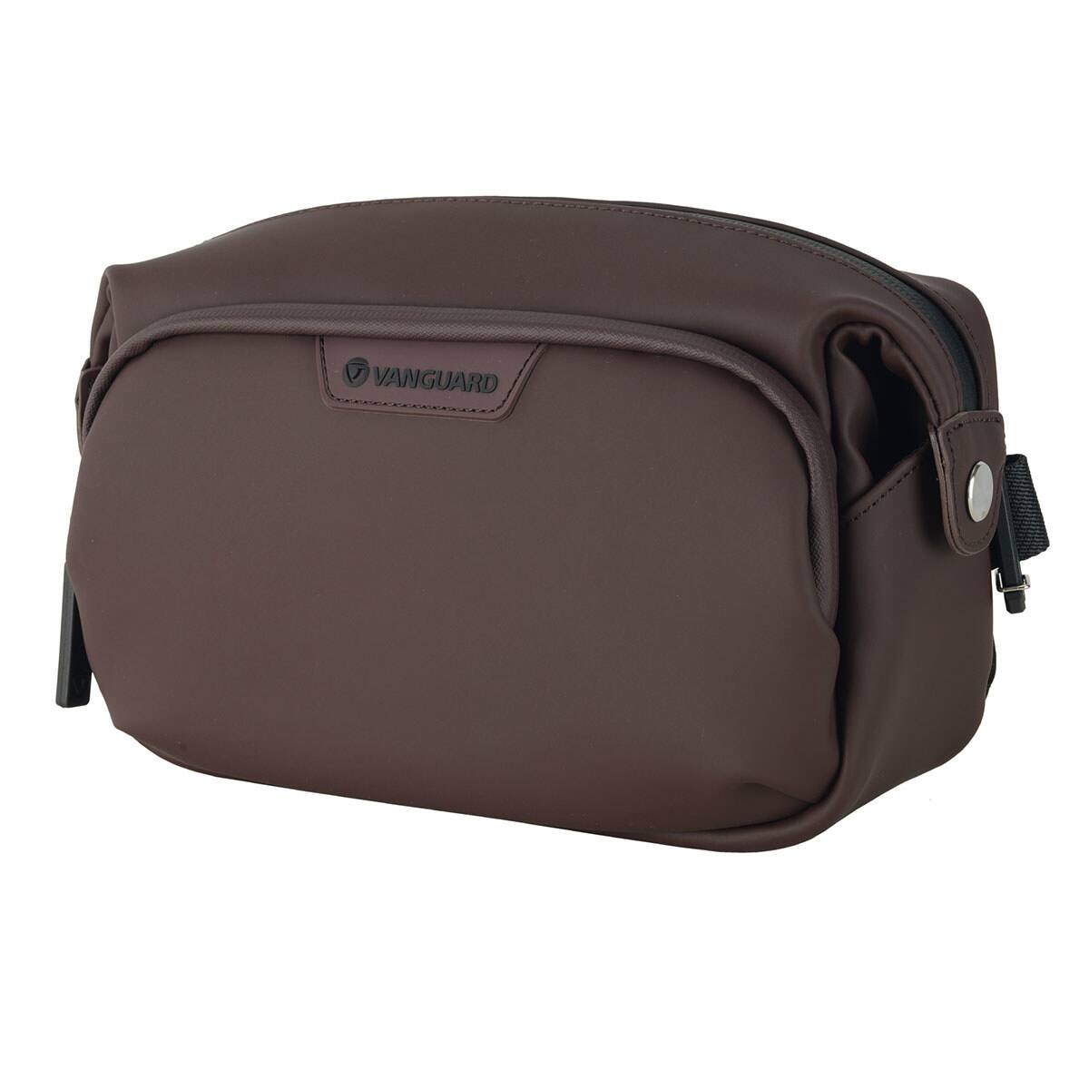 Alt View 1. Vanguard - Vanguard VEO Lite S2L Camera and Everyday Shoulder Bag - Chocolate.