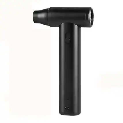 Front. Kitcheniva - Brushless Motor Compressed Air Duster For Keyboard And Electronics Cleaning - Black.