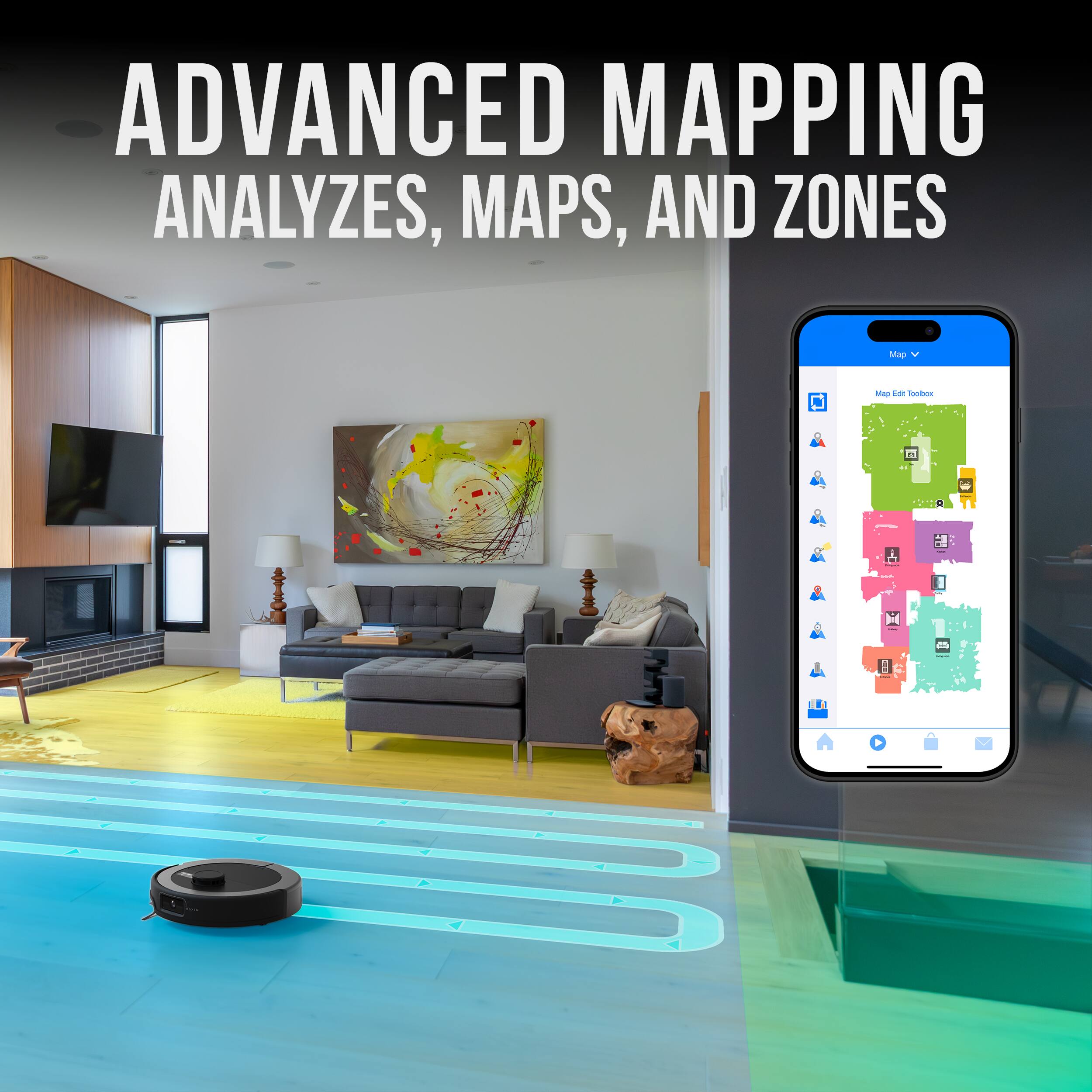 ADVANCED MAPPING ANALYZES, MAPS, AND ZONES