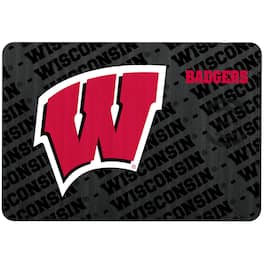 Keyscaper - Wisconsin Badgers Wireless Charger and Mouse Pad - Multicolor