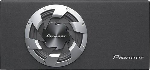 Front Standard. Pioneer - 12" 4-Ohm Subwoofer with Enclosure.