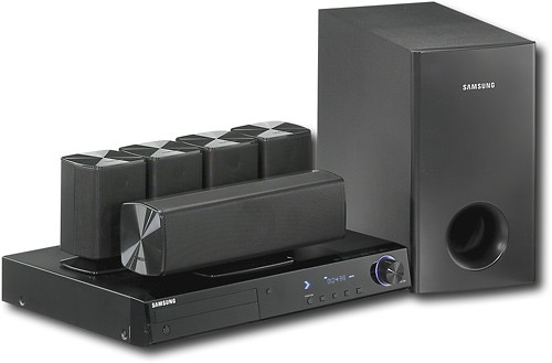 Best Buy Samsung 1000w 5 1 Ch Home Theater System With Upconvert Dvd Player Ht Z310
