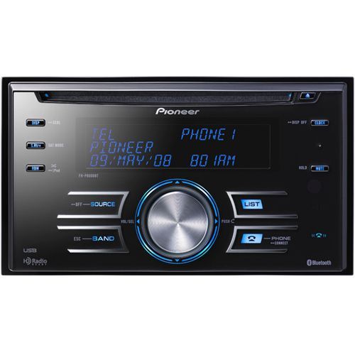 Best Buy: Pioneer MIXTRAX CD Built-In Bluetooth Apple® iPod®-Ready In-Dash  Car Stereo with Detachable Faceplate Black DEHX2800UI